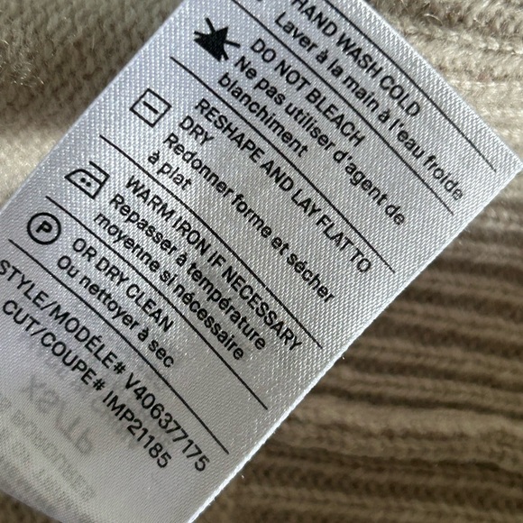 Vince Women's Cream Open Front Cardigan xs - Picture 9 of 9